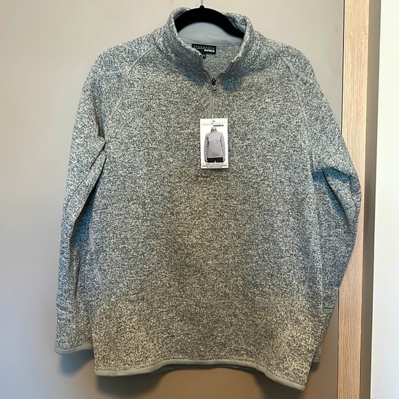 NEW Sunice Stormpack 1/4 Zip Fleece Top | Grey - Picture 2 of 7